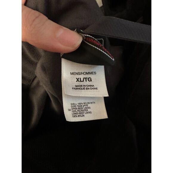 NWT The North Face Men's Goretex Hard Shell Suspenders Ski Pants Size XL Black - Picture 4 of 8